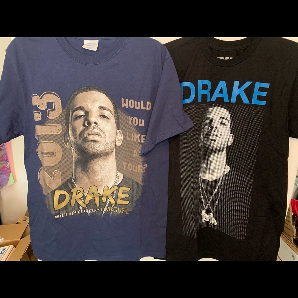 Drake tour shirts